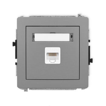 KARLIK DECO 27DGK-1  Gniazdo komputerowe pojedyńcze  1xRJ45