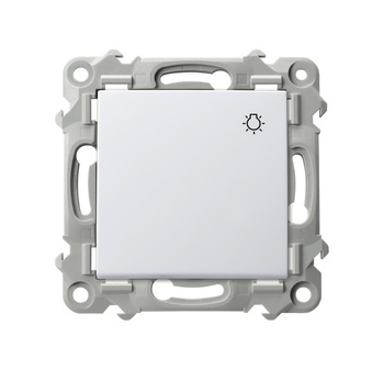 OSPEL SZAFIR ŁP-5Z/m/00 Łącznik zwierny "światło" biały