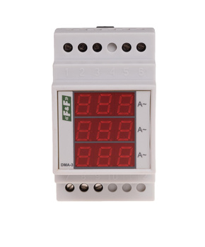 F&F Trójfazowy, cyfrowy wskaźnik natężenia prądu DMA-3 TrueRMS