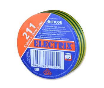 Electrix 211 0,13mm x 19mm x 20m ż-ziel