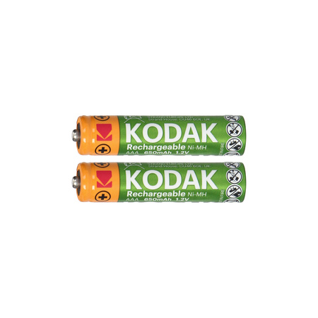 Akumulatorki Kodak Ni-MH AAA 650mAh, 2 szt.