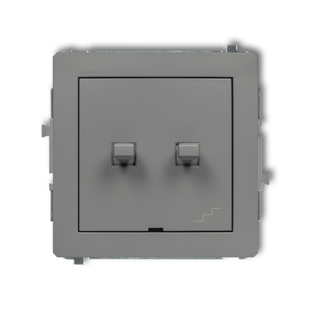 KARLIK DECO 27DWPUS-10.2 Łącznik jednobiegunowy  ze schodowym (osobne zasilanie) w  stylu amerykańskim