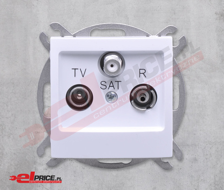 Ospel impresja gpa-ys/m/00 gniazdo rtv-sat końcowe