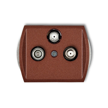 KARLIK TREND 9GSN  Gniazdo abonenckie 2 wyjścia SAT + TV