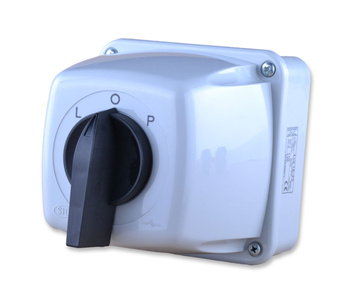 Elektromet 921616 wyłącznik 3-fazowy l-0-p 16 a