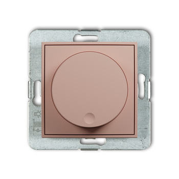 KARLIK ICON 62IRO-2 Mechanizm elektronicznego regulatora oświetlenia przyciskowo-obrotowego do lamp LED