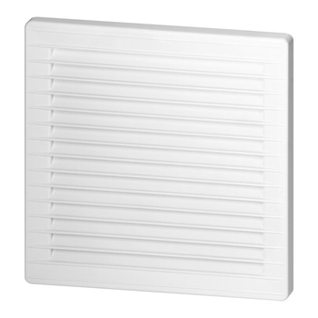 Kratka skośna z siatką Ø100, biała