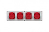F-ELEKTRO F3.0433 Roz. HORIZONTAL B 2x16/5, 2x32/5