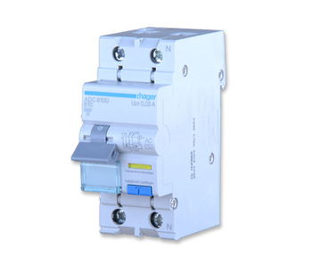 Hager adc910d wyłącznik różnicowoprądowy 10a 30ma ac