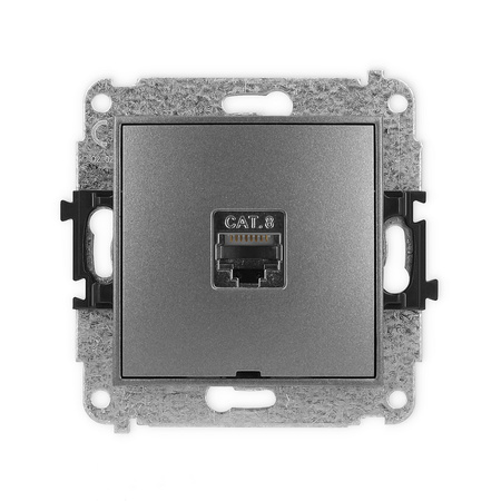 KARLIK MINI 11MGKBO-11  Gniazdo komputerowe pojedyńcze  1xRJ45