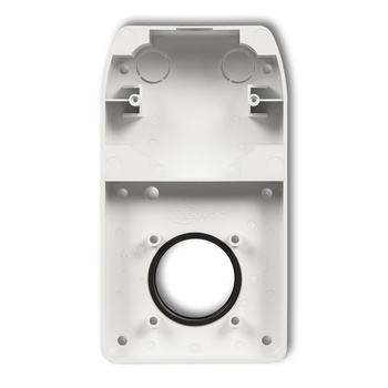 KARLIK DECO DPV-2 Puszka montażowa podwójna do gniazda ssącego odkurzacza centralnego z gniazdem pojedynczym z uziemieniem DECOvac