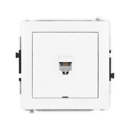 KARLIK DECO DGTBO-1 Gniazdo telefoniczne pojedyńcze 1xRJ11