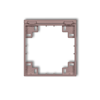 KARLIK produkty uzupełniające 42MRPB-1s Ramka pośrednia do gniazda bryzgoszczelnego z uziemineiem SCHUKO