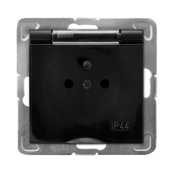 OSPEL IMPRESJA GPH-1YZ/m/33/d Gniazdo bryzgozczelne z uziemieniem IP44