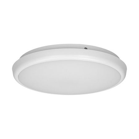 CERS LED 16W, plafon oświetleniowy, 1300lm, IP65, 4000K, poliwęglan mleczny, biały