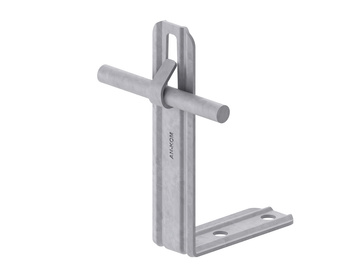 AN-KOM Uchwyt kątowy prosty Hd=105m Z-zagięcie C192597