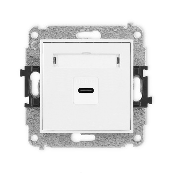 KARLIK MINI MGUSB-7 Gniazdo pojedyńcze 1xUSB C-C
