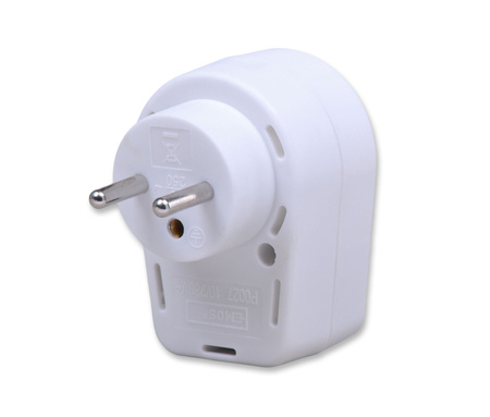 EMOS P0027 GNIAZDO ELEKTRYCZNE Z WYŁĄCZNIKIEM WTYCZKA