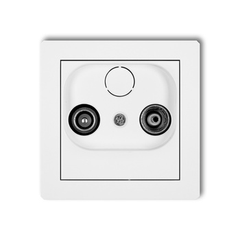 KARLIK DECO 25DG2K  Gniazdo abonenckie RTV końcowego 2dB