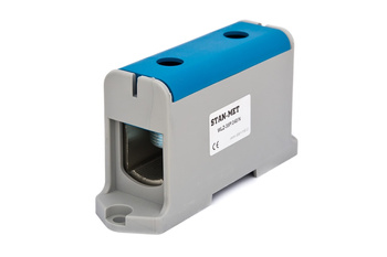 Stan-met Złączka szynowa gwintowa 1x240mm2 niebieska WLZ-35P/240/N