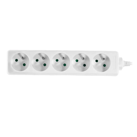Plastrol Przedłużacz z pięciokrotnym gniazdem wtyczkowym ECO W-97488