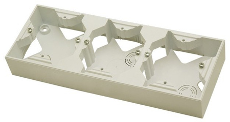 Ospel as PNP-3G/27 Puszka instalacyjna do serii As potrójna