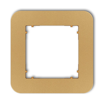 KARLIK MINI 29MRTZ-1 Ramka uniwersalna pojedyncza zaokrąglona z tworzywa