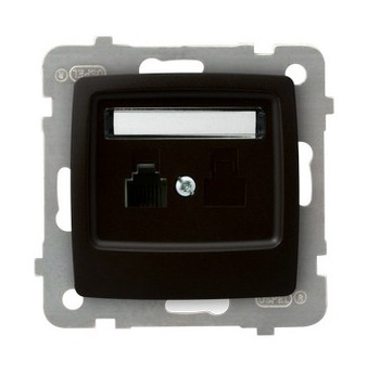 OSPEL KARO GPT-1S/m/40 Gniazdo telefoniczne pojedyncze