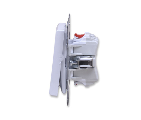 OSPEL SONATA ŁP-10R/m/00 ŁĄCZNIK SCHODOWY PODWÓJNY biały