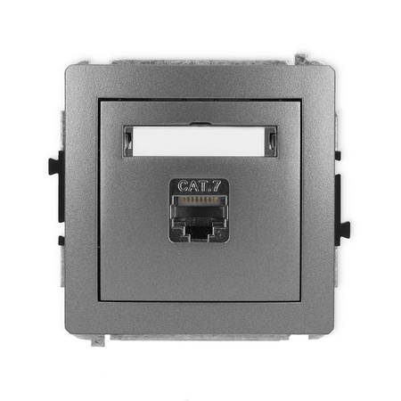 KARLIK DECO 11DGK-9  Gniazdo komputerowe pojedyńcze  1xRJ45