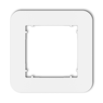 KARLIK MINI 25MRTZ-1 Ramka uniwersalna pojedyncza zaokrąglona z tworzywa