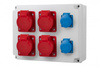 F-ELEKTRO F3.0341 Rozdzielnica R-310 2x16/5, 2x32/5, 2x230V