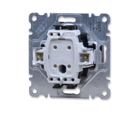 Hager lumina wl0323 łącznik żaluzjowy monostabilny