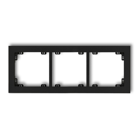 KARLIK DECO 12DR-3 Ramka uniwersalna potrójna z tworzywa