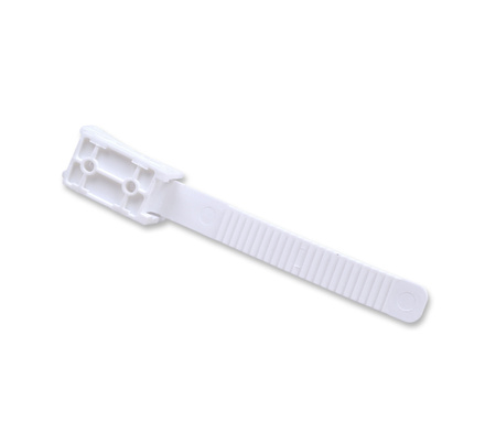 ELEKTRO-PLAST OPATÓWEK Uchwyt paskowy UP-50, kolor: biały, 30-50mm