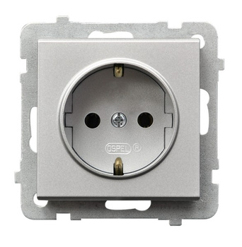 OSPEL SONATA GP-1RS/m/38 Gniazdo pojedyncze z uziemieniem schuko