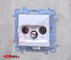 Kontakt simon 10 casp.01/11  gniazdo antenowe r-tv-sat