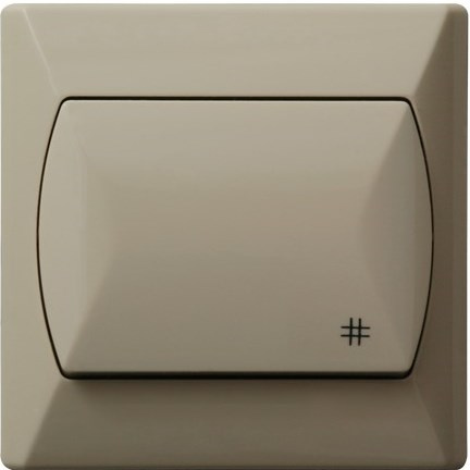 OSPEL AKCENT ŁP-4A/01 Łącznik krzyżowy beż