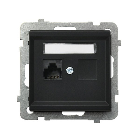 OSPEL SONATA GPK-1R/K6/m/33 Gniazdo komputerowe pojedyncze, kat. 6 MMC