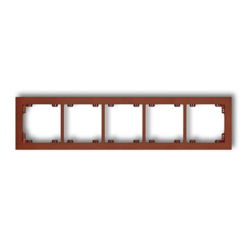 KARLIK DECO 9DR-5 Ramka uniwersalna pięciokrotna z tworzywa