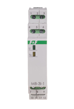 F&F Przetwornik natężenia prądu trójfazowy  z wyjściem MODBUS RTU