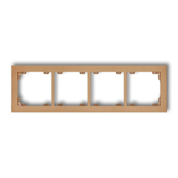 KARLIK DECO 8DR-4 Ramka uniwersalna poczwórna z tworzywa