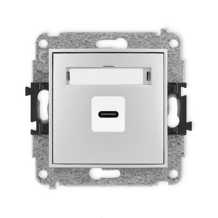 KARLIK ICON 7IGUSB-7  Gniazdo pojedyńcze  1xUSB C-C