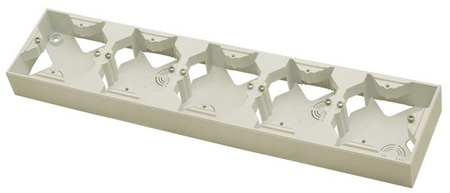 Ospel as PNP-5G/27 Puszka instalacyjna do serii As pięciokrotna