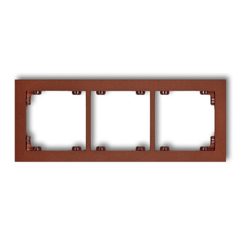KARLIK DECO 9DR-3 Ramka uniwersalna potrójna z tworzywa