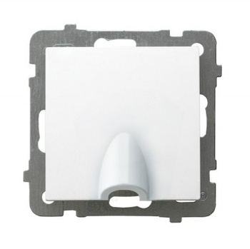 Ospel as Przyłącz kablowy - kolor biały GPPK-1G/m/00