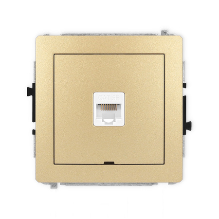 KARLIK DECO 29DGKBO-1 Gniazdo komputerowe pojedyńcze 1xRJ45