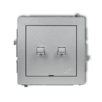 KARLIK DECO 7DWPUS-10.1 Łącznik jednobiegunowy  ze schodowym (wspólne zasilanie) w  stylu amerykańskim