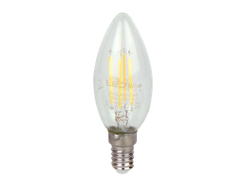 LED line LITE żarówka LED E14 6W 4000K 720lm 220-240V FILAMENT C35 ŚWIECZKA