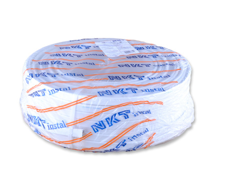 Przewód kabel YDYpżo 5x2,5 płaski biały 172153019C0100 NKT 1m